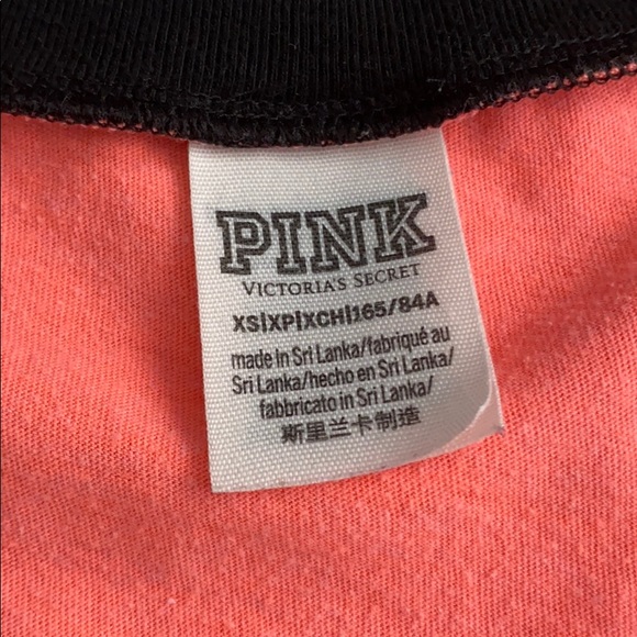 VICTORIAS SECRET PINK TEE SHIRT - Picture 4 of 4